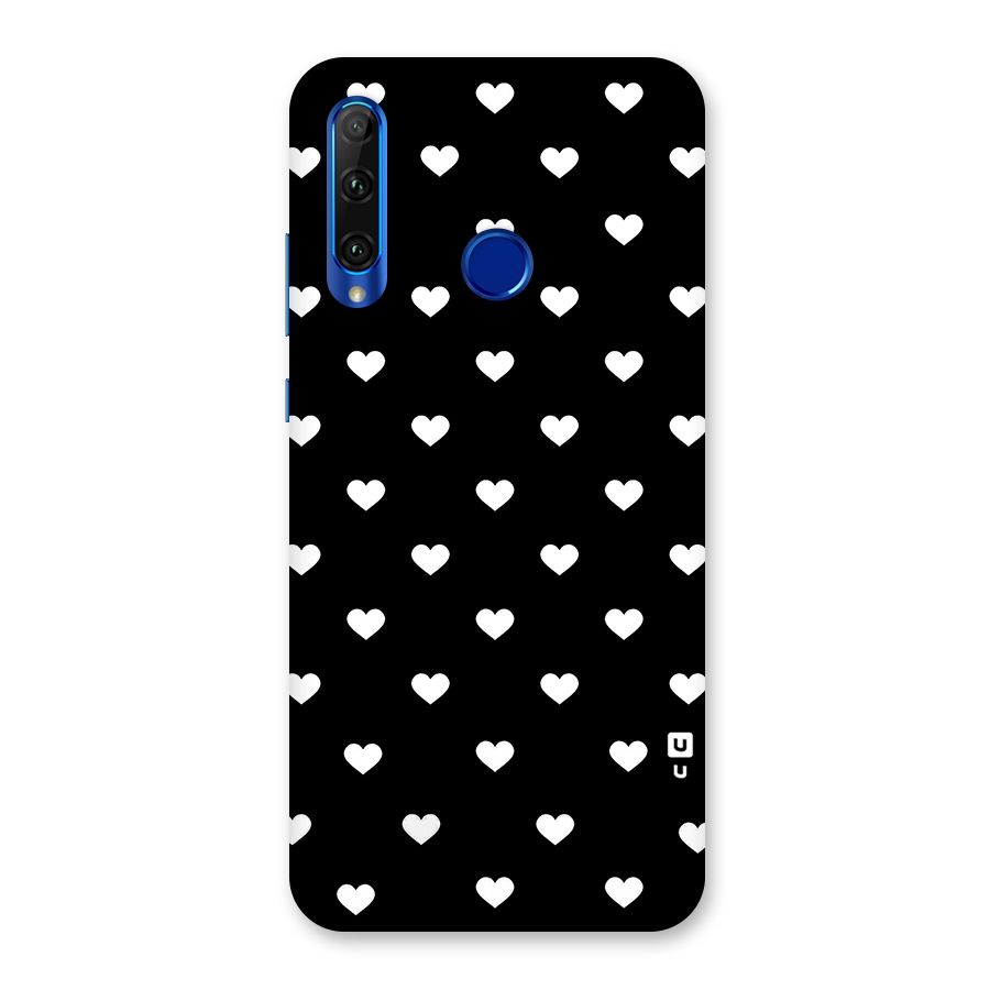 Seamless Hearts Pattern Back Case for Honor 20i