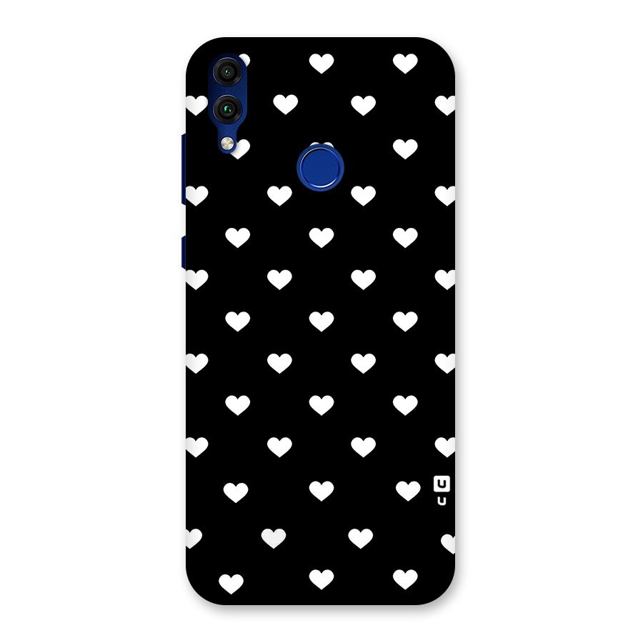 Seamless Hearts Pattern Back Case for Honor 8C