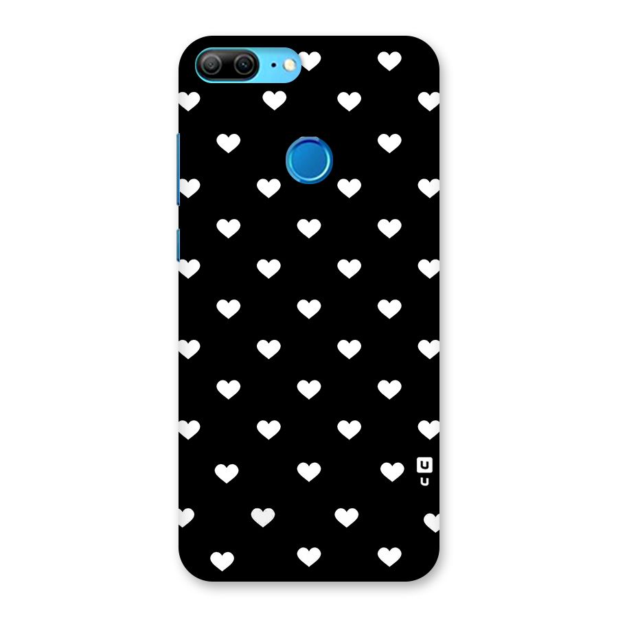 Seamless Hearts Pattern Back Case for Honor 9 Lite