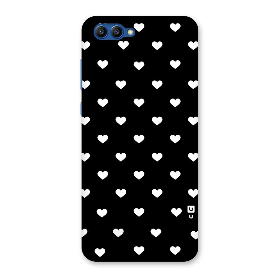 Seamless Hearts Pattern Back Case for Honor View 10