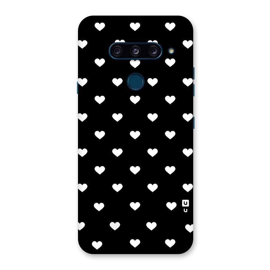 Seamless Hearts Pattern Back Case for LG  V40 ThinQ