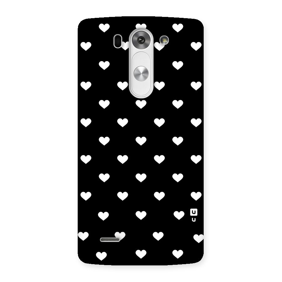 Seamless Hearts Pattern Back Case for LG G3 Beat