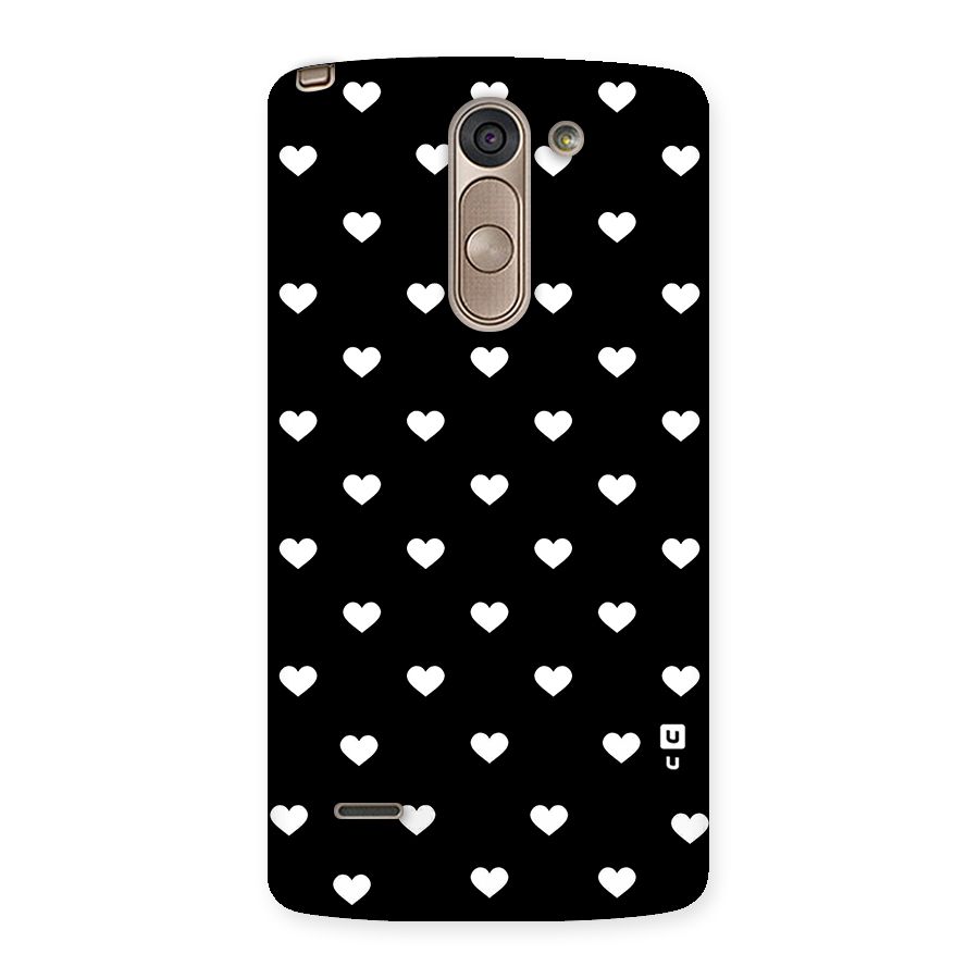 Seamless Hearts Pattern Back Case for LG G3 Stylus