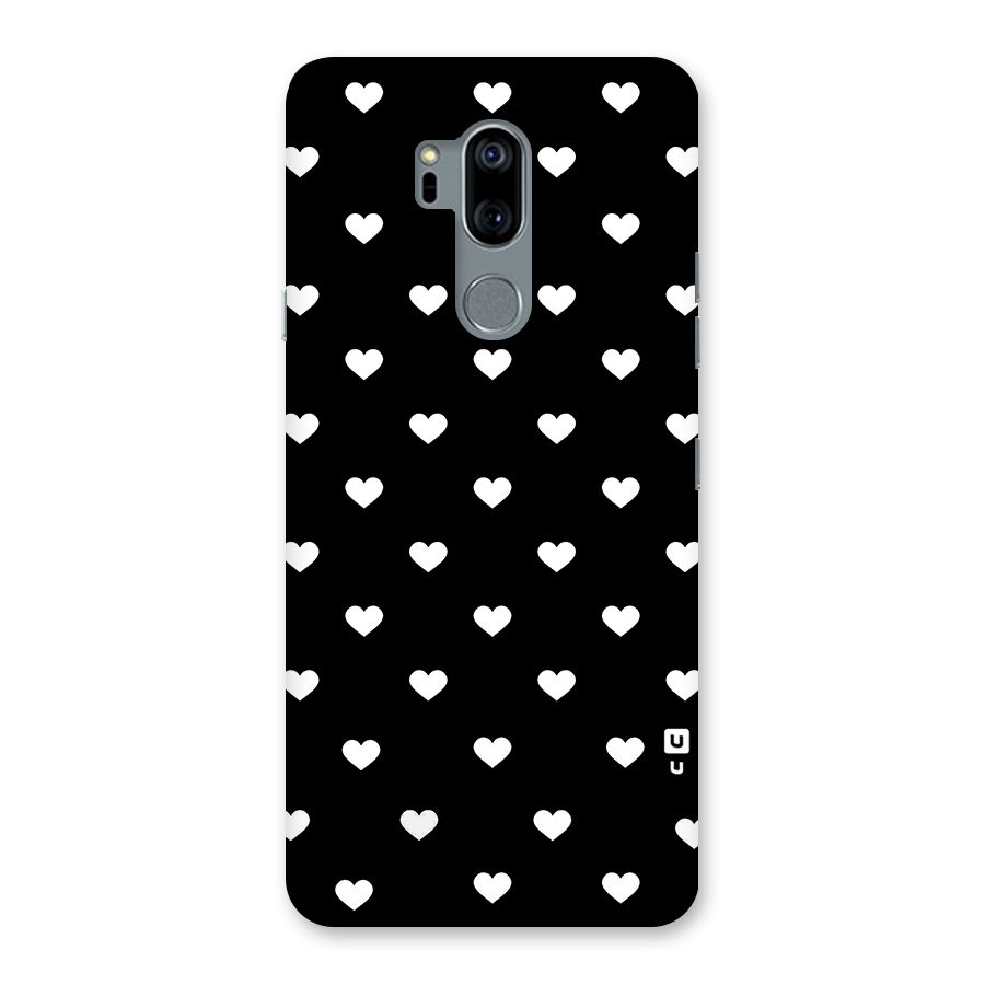 Seamless Hearts Pattern Back Case for LG G7