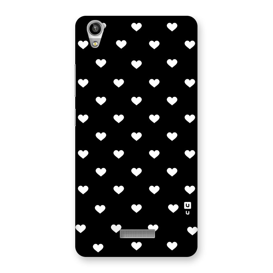 Seamless Hearts Pattern Back Case for Lava-Pixel-V1