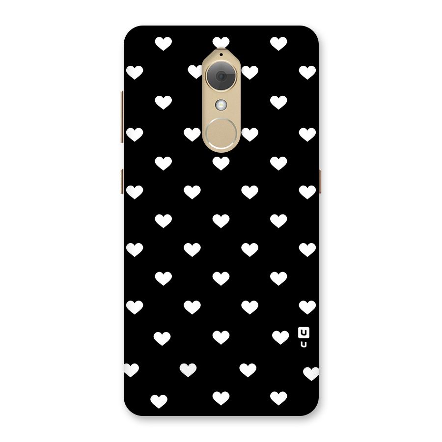 Seamless Hearts Pattern Back Case for Lenovo K8