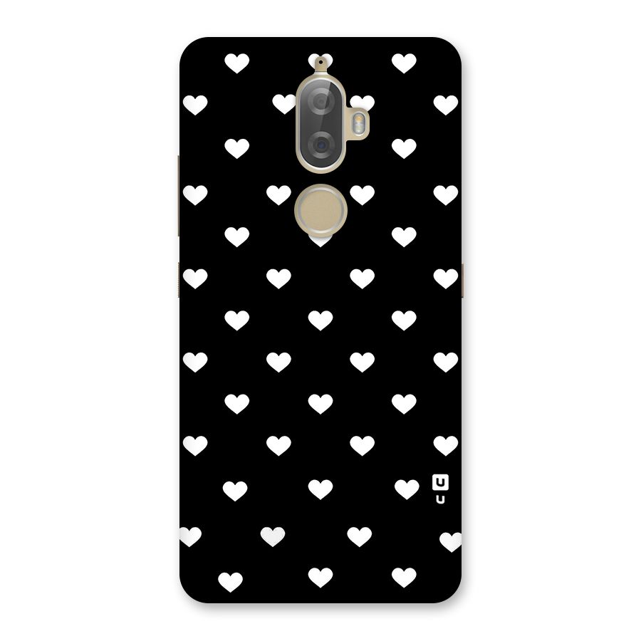 Seamless Hearts Pattern Back Case for Lenovo K8 Plus