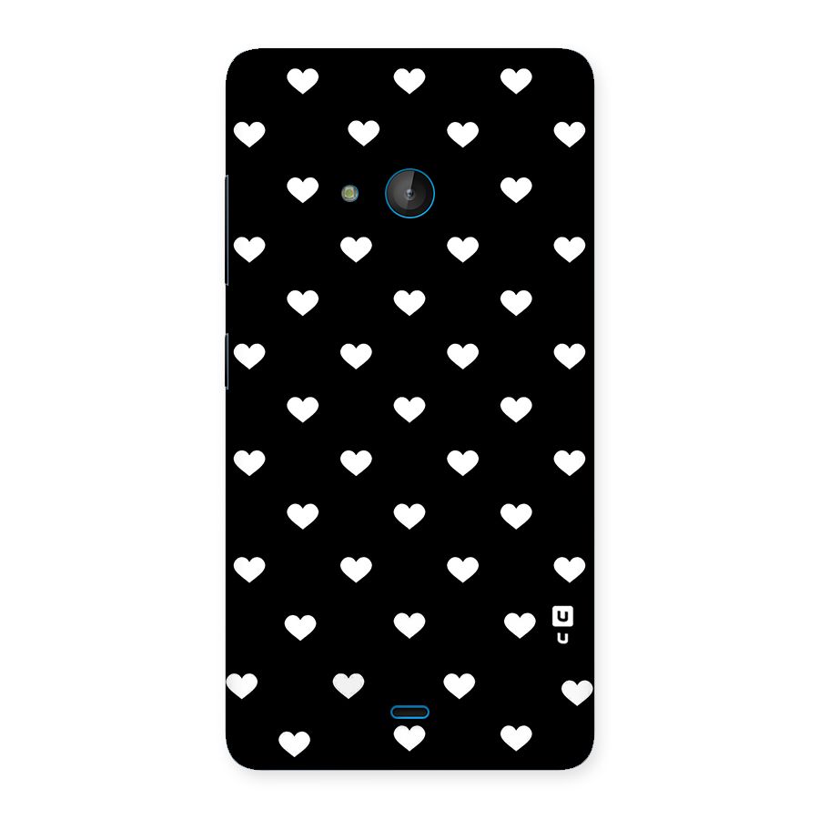 Seamless Hearts Pattern Back Case for Lumia 540