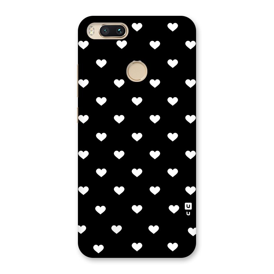 Seamless Hearts Pattern Back Case for Mi A1