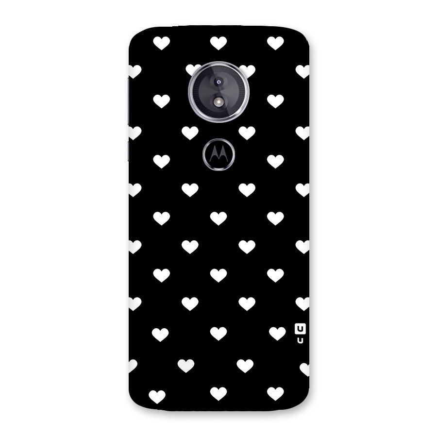 Seamless Hearts Pattern Back Case for Moto E5