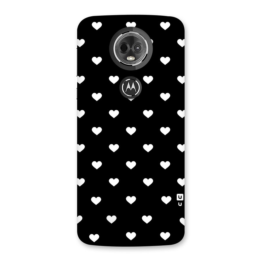 Seamless Hearts Pattern Back Case for Moto E5 Plus