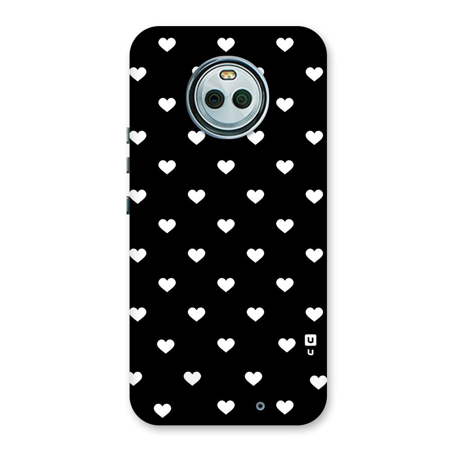 Seamless Hearts Pattern Back Case for Moto X4