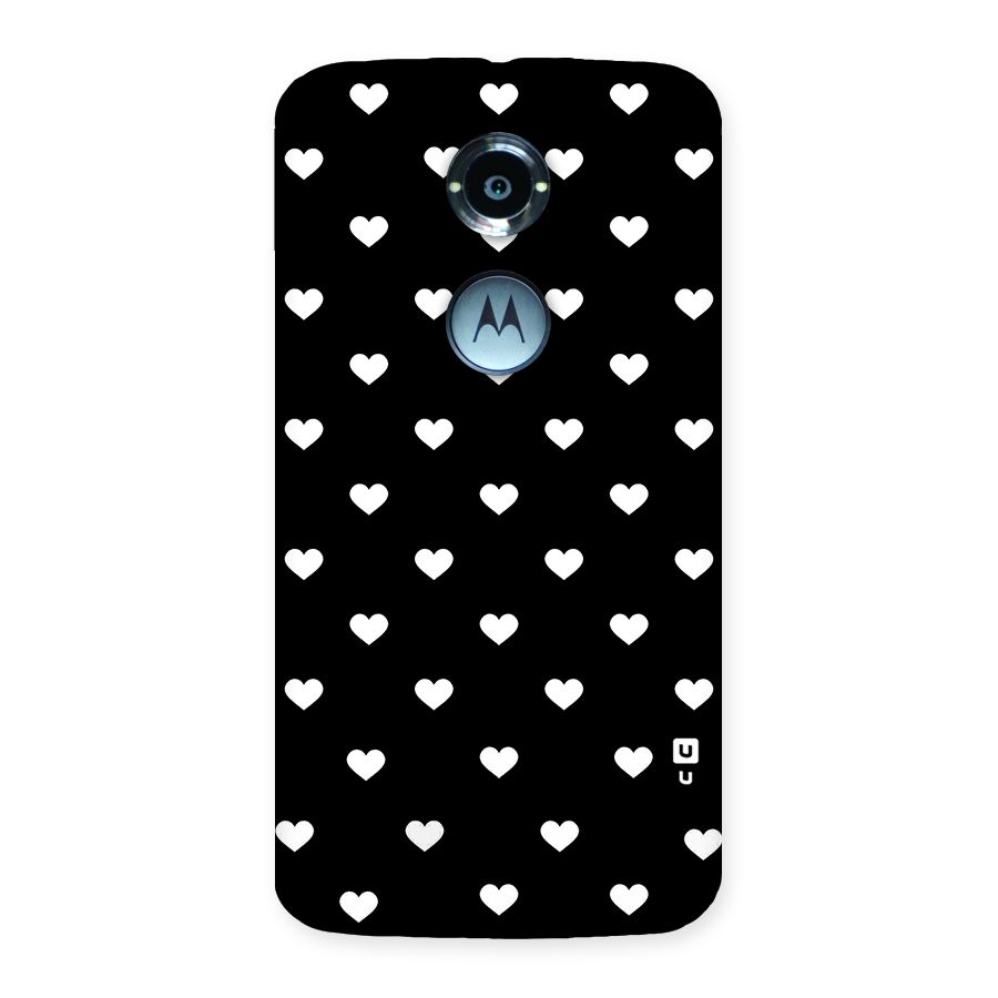 Seamless Hearts Pattern Back Case for Moto X 2nd Gen