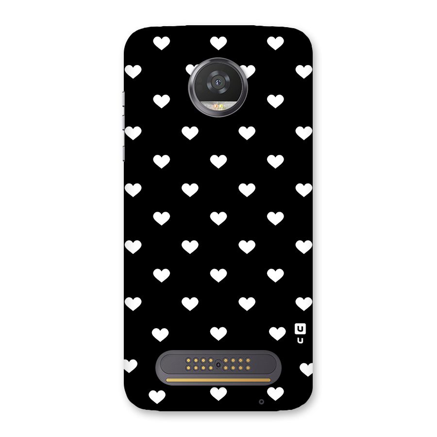 Seamless Hearts Pattern Back Case for Moto Z2 Play