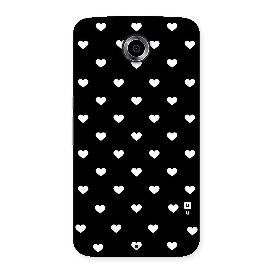 Seamless Hearts Pattern Back Case for Nexsus 6