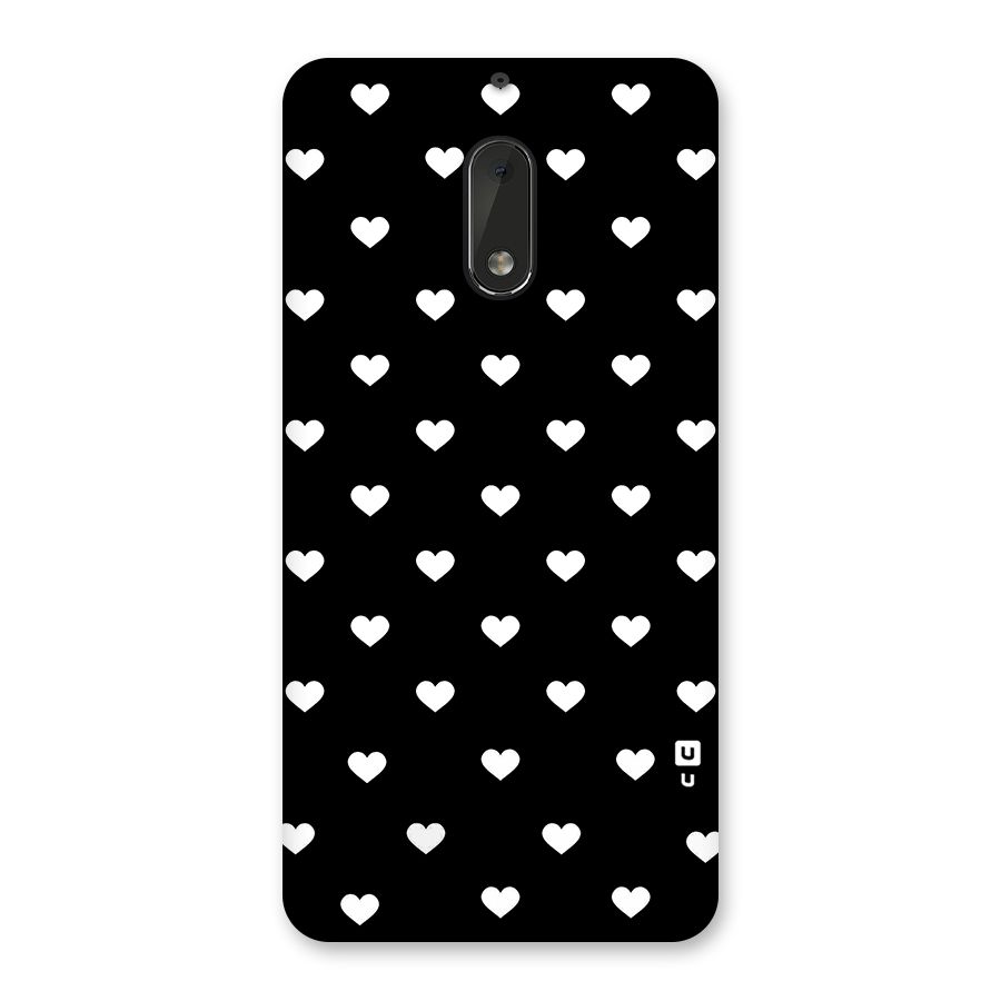Seamless Hearts Pattern Back Case for Nokia 6