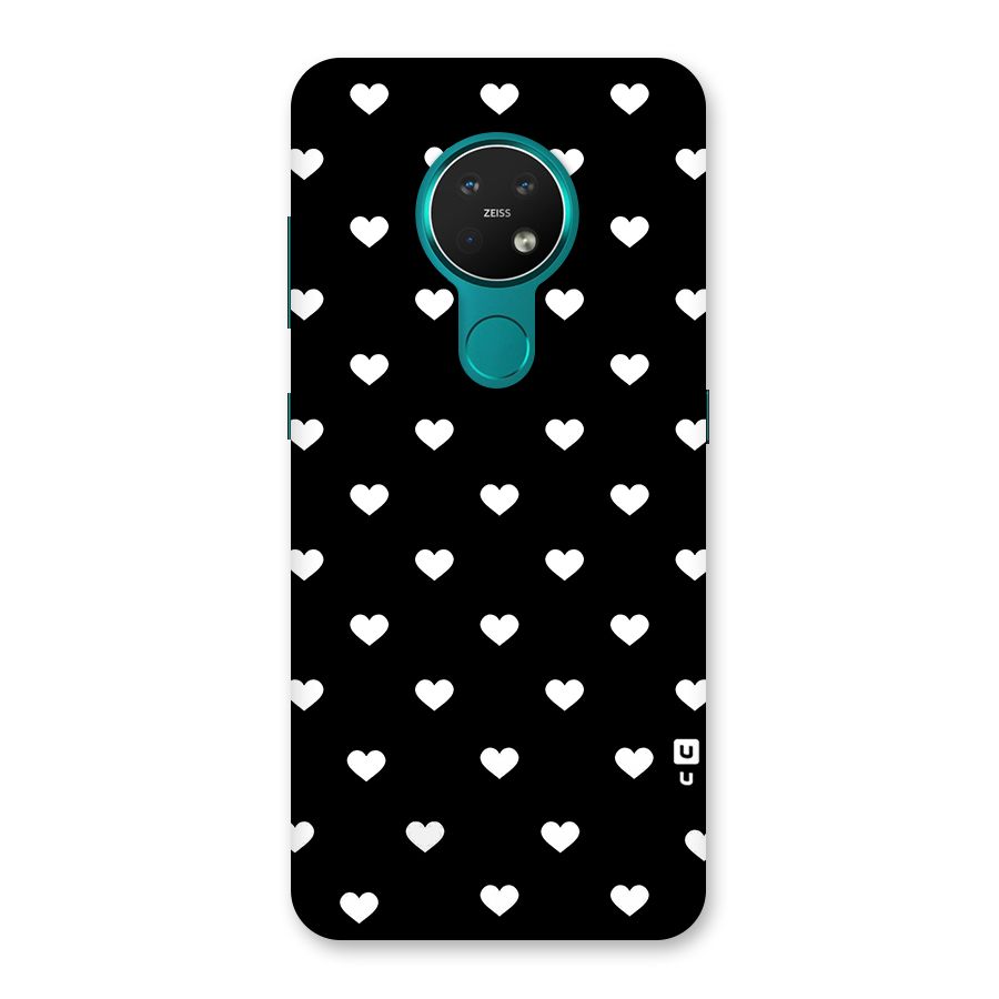 Seamless Hearts Pattern Back Case for Nokia 7.2
