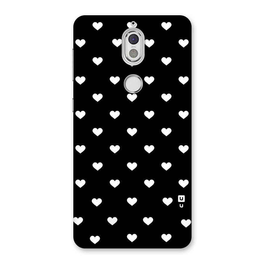 Seamless Hearts Pattern Back Case for Nokia 7