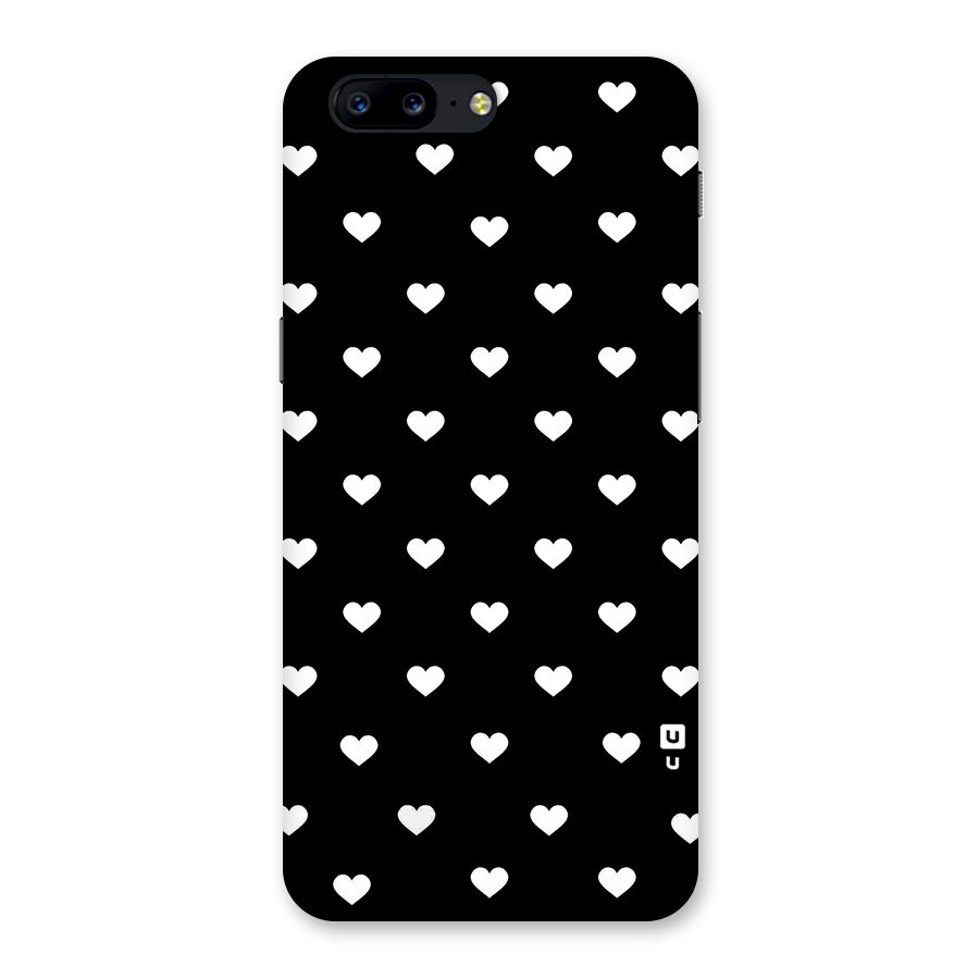 Seamless Hearts Pattern Back Case for OnePlus 5