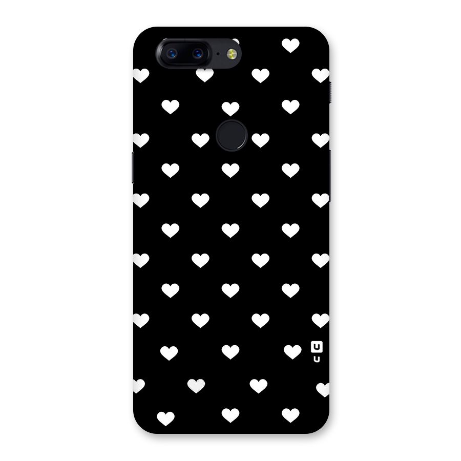 Seamless Hearts Pattern Back Case for OnePlus 5T
