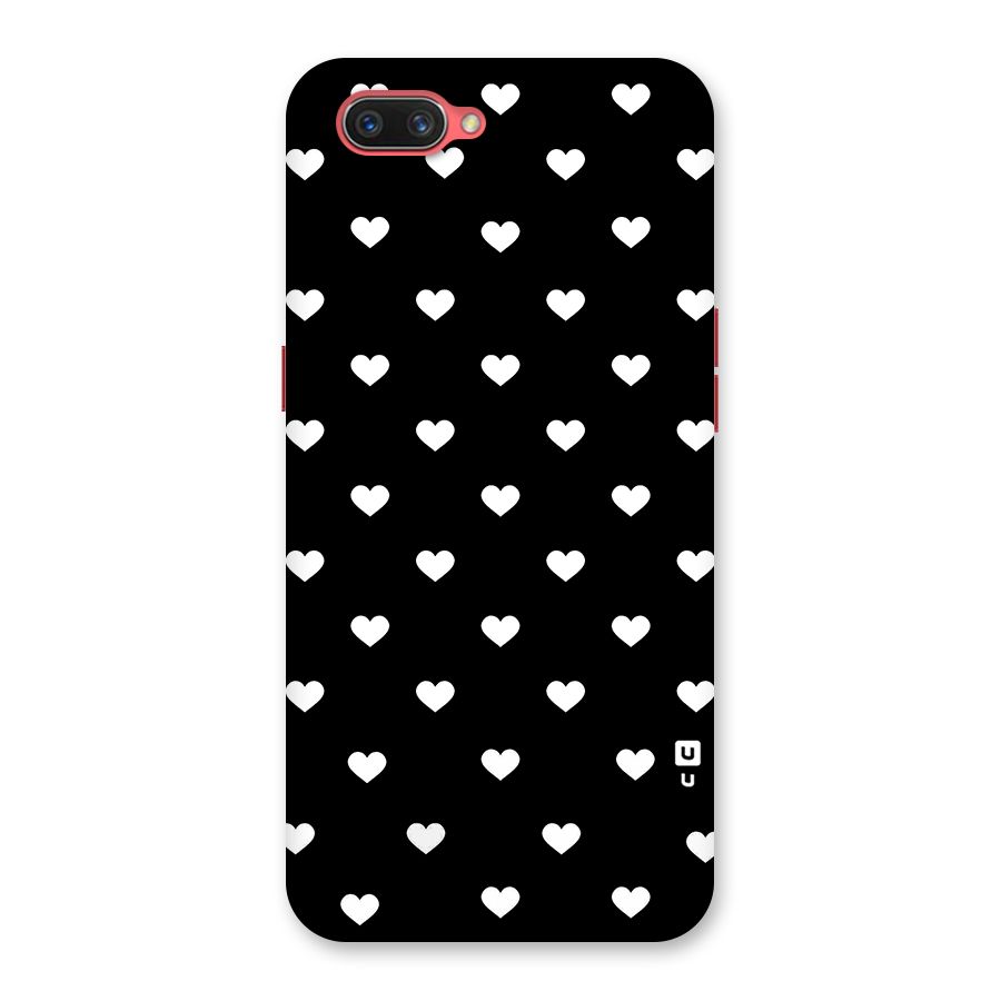 Seamless Hearts Pattern Back Case for Oppo A3s