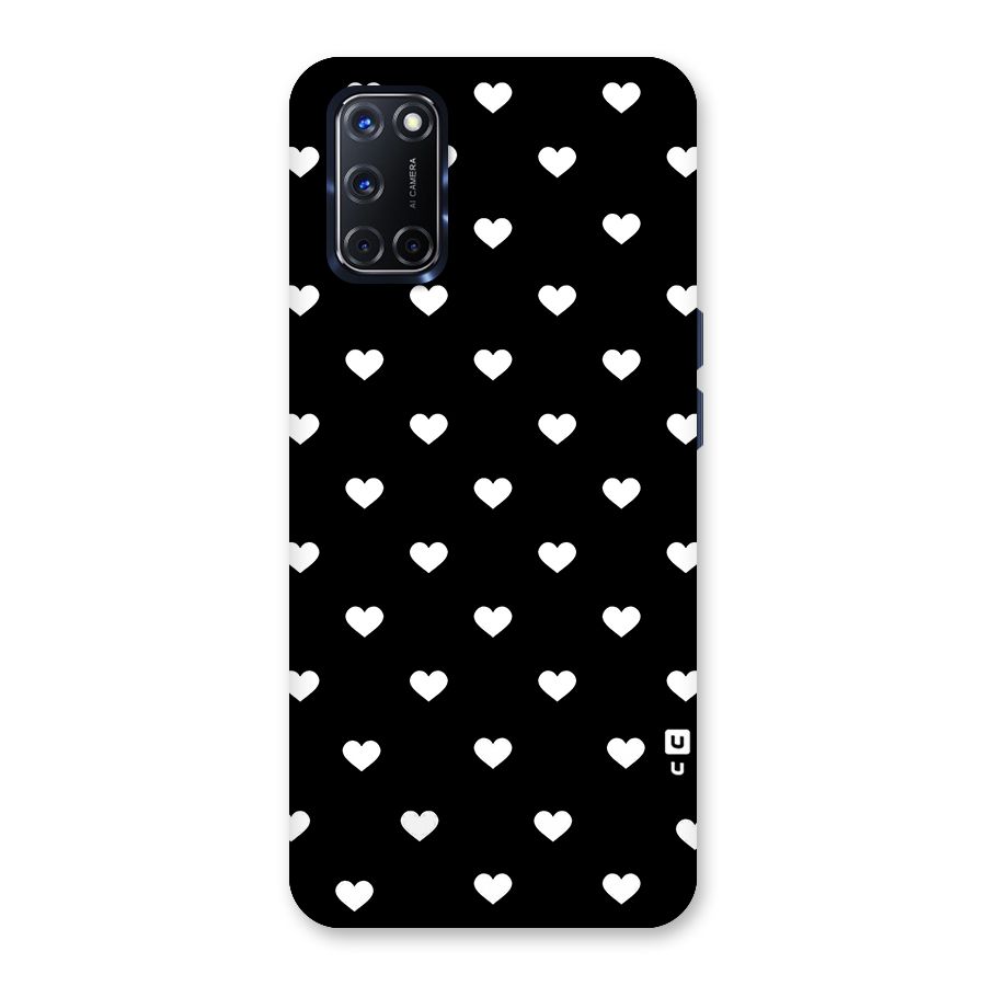 Seamless Hearts Pattern Back Case for Oppo A52