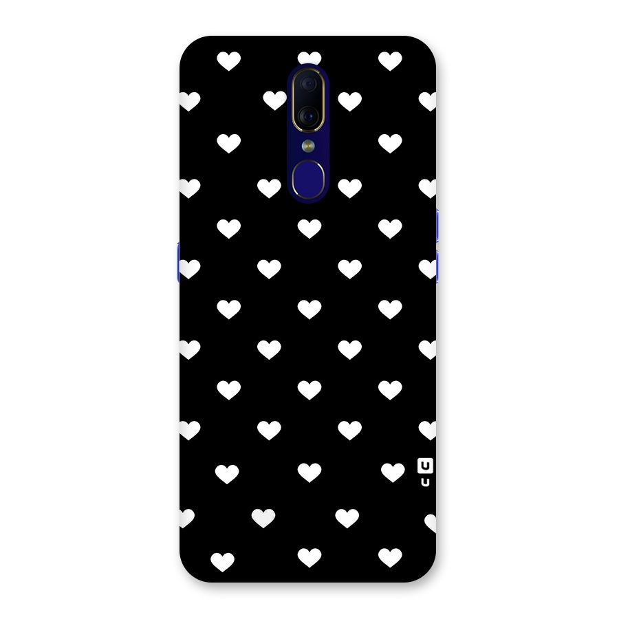 Seamless Hearts Pattern Back Case for Oppo A9