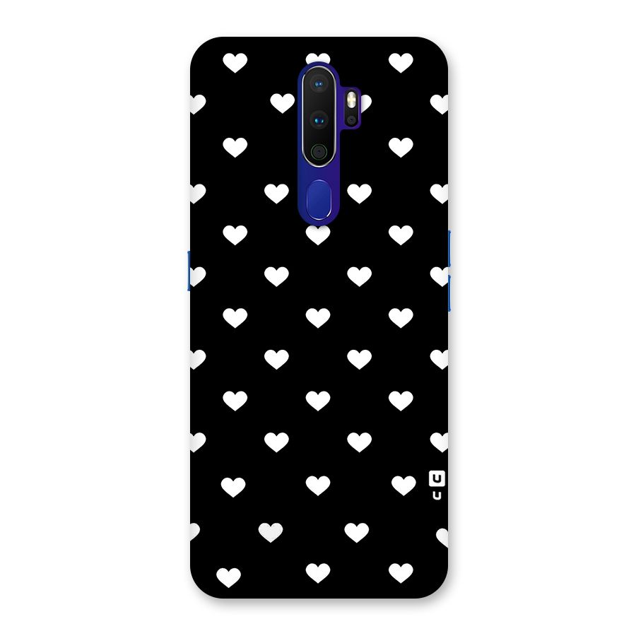 Seamless Hearts Pattern Back Case for Oppo A9 (2020)