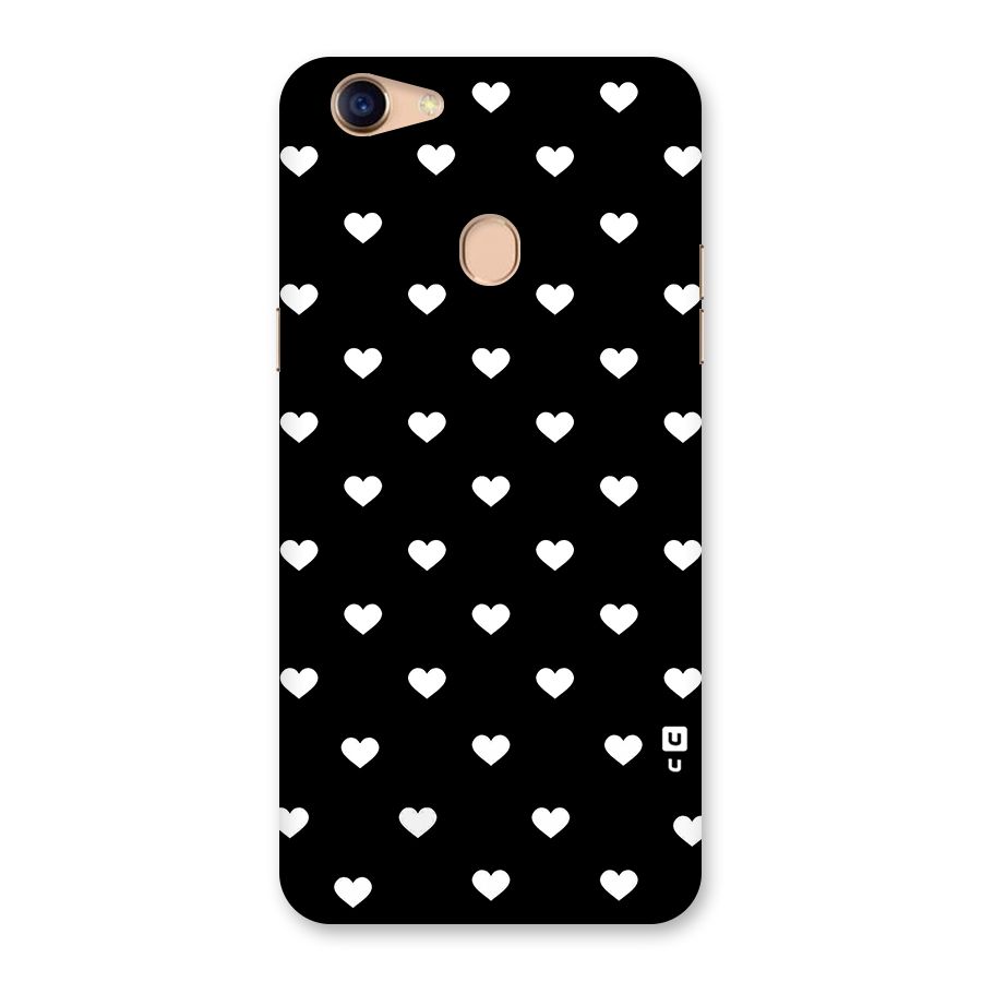 Seamless Hearts Pattern Back Case for Oppo F5
