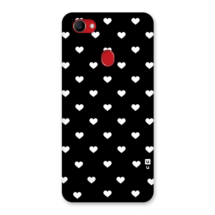 Seamless Hearts Pattern Back Case for Oppo F7