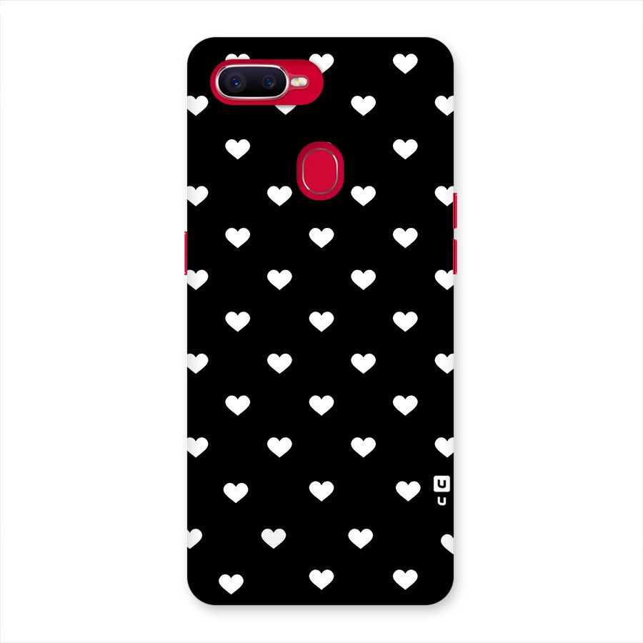 Seamless Hearts Pattern Back Case for Oppo F9 Pro