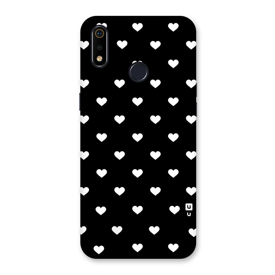 Seamless Hearts Pattern Back Case for Realme 3i