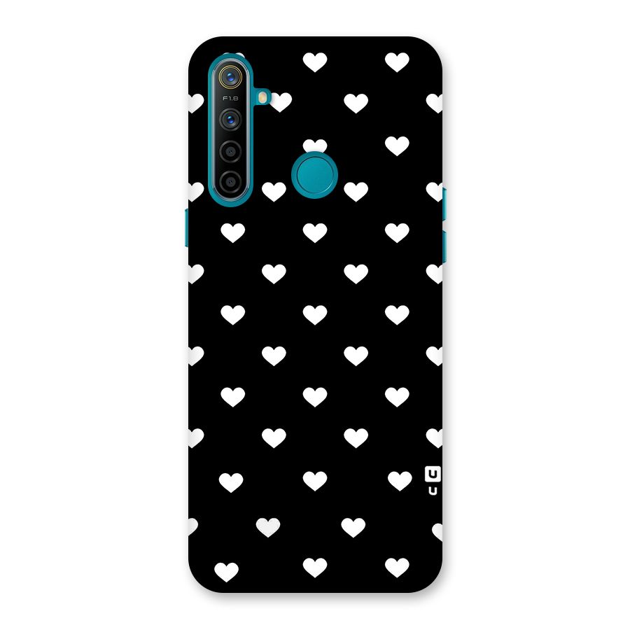 Seamless Hearts Pattern Back Case for Realme 5i