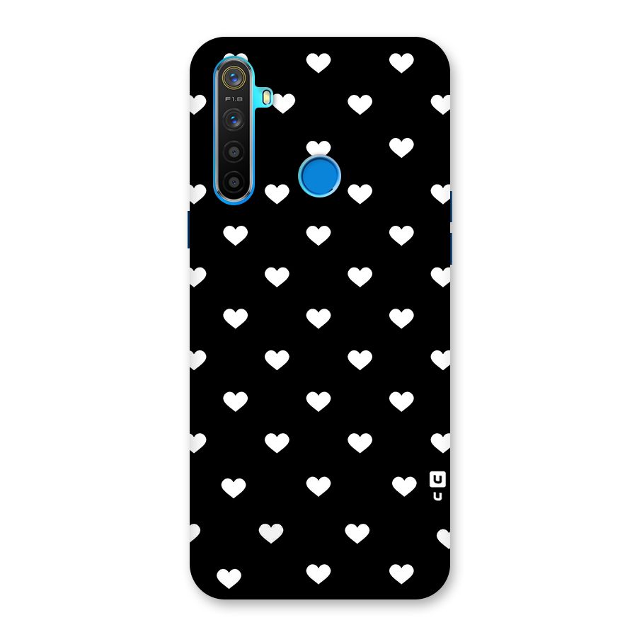 Seamless Hearts Pattern Back Case for Realme 5s