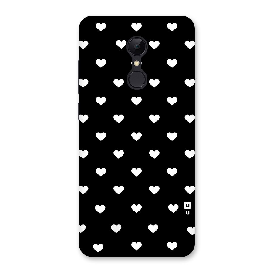 Seamless Hearts Pattern Back Case for Redmi 5