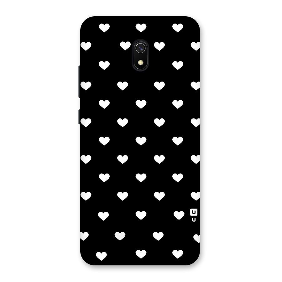 Seamless Hearts Pattern Back Case for Redmi 8A