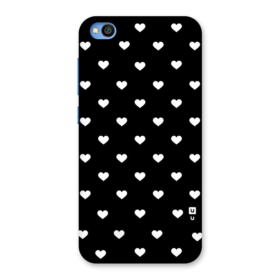 Seamless Hearts Pattern Back Case for Redmi Go