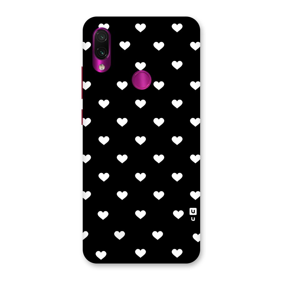 Seamless Hearts Pattern Back Case for Redmi Note 7 Pro