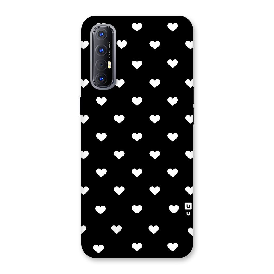 Seamless Hearts Pattern Back Case for Reno3 Pro