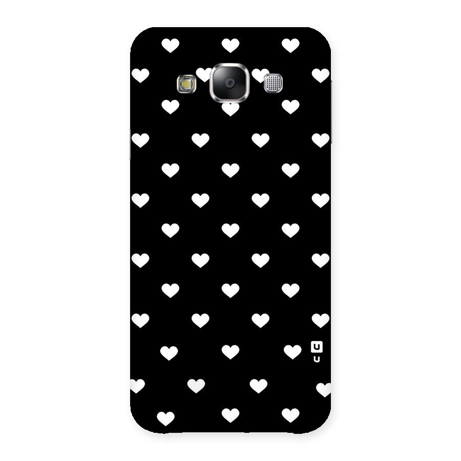 Seamless Hearts Pattern Back Case for Samsung Galaxy E5