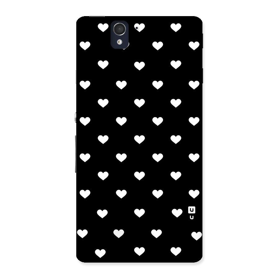 Seamless Hearts Pattern Back Case for Sony Xperia Z