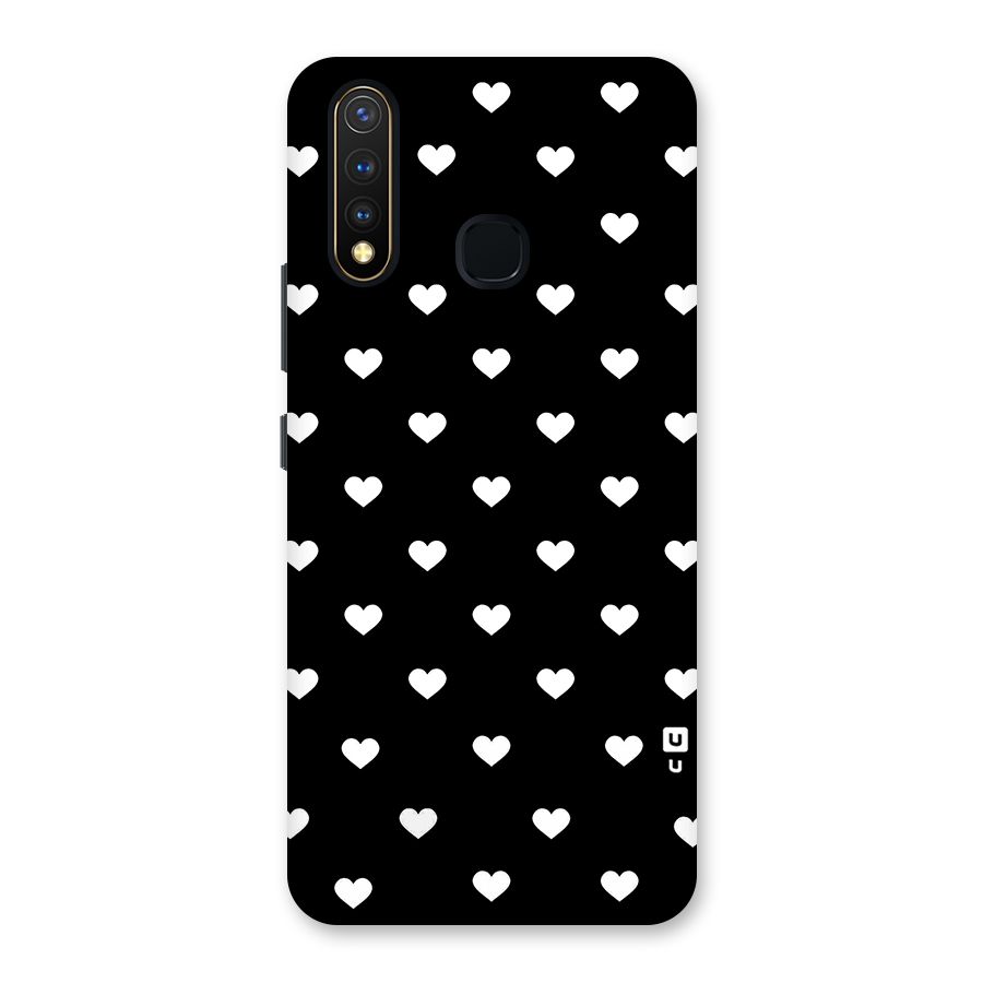 Seamless Hearts Pattern Back Case for Vivo U20