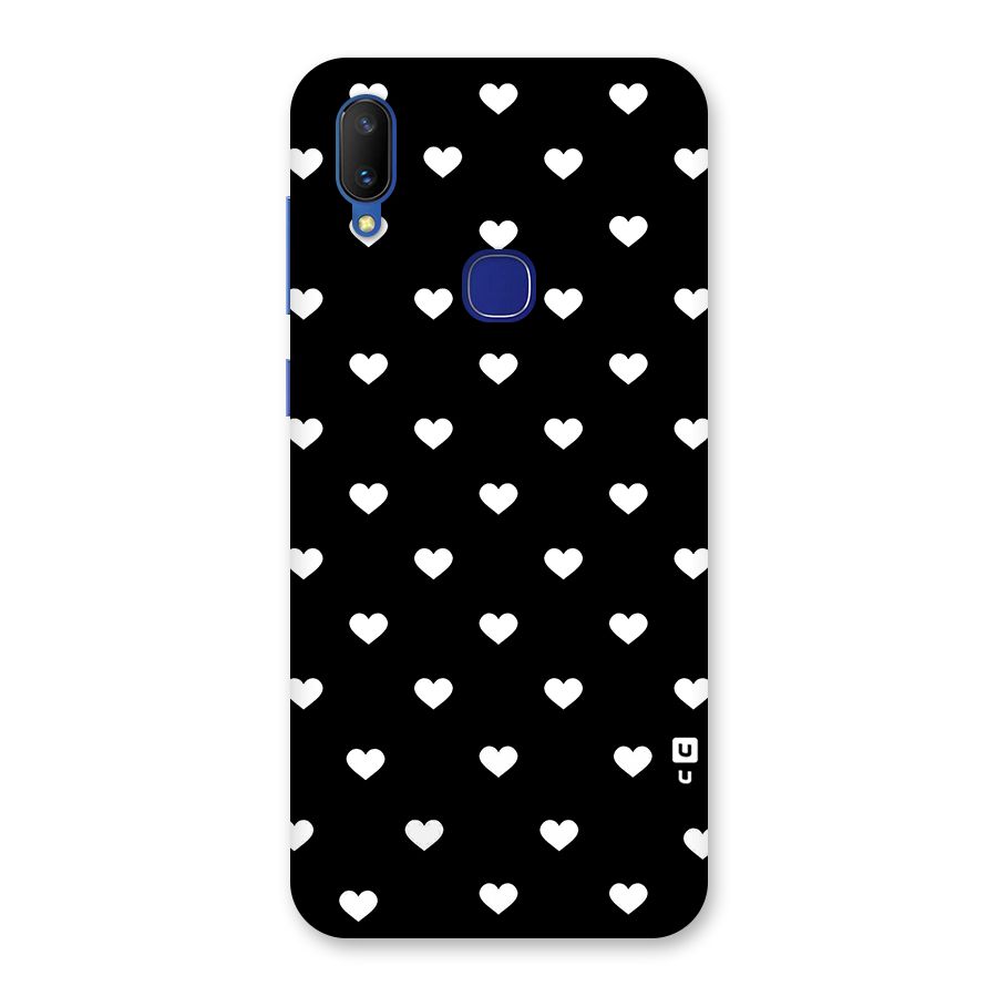 Seamless Hearts Pattern Back Case for Vivo V11