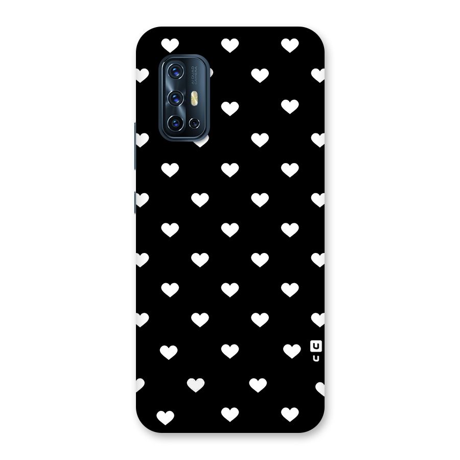 Seamless Hearts Pattern Back Case for Vivo V17
