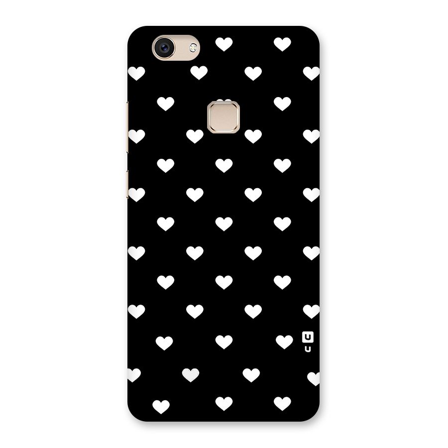 Seamless Hearts Pattern Back Case for Vivo V7