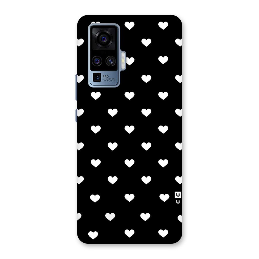 Seamless Hearts Pattern Back Case for Vivo X50 Pro