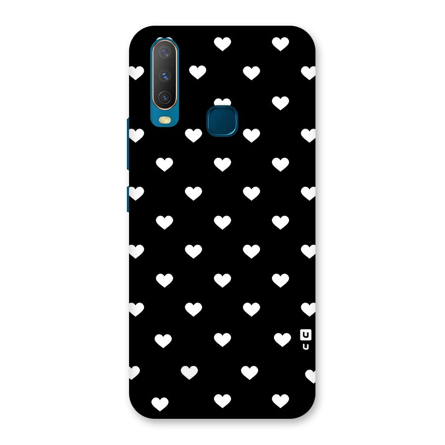 Seamless Hearts Pattern Back Case for Vivo Y15