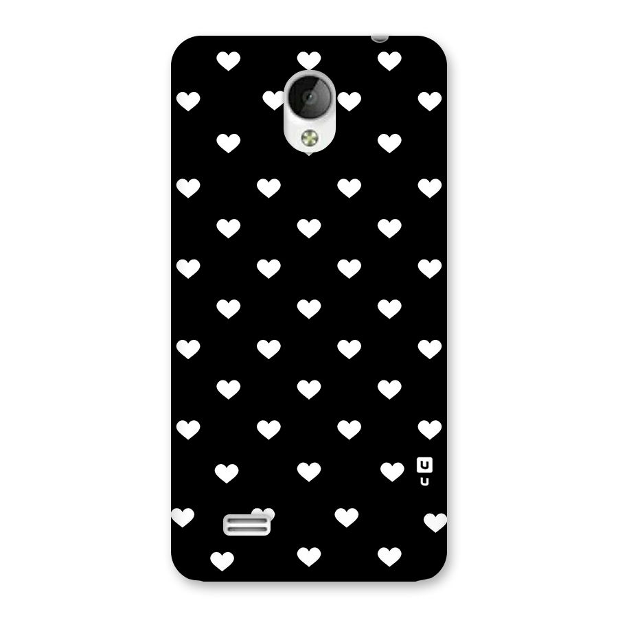 Seamless Hearts Pattern Back Case for Vivo Y21