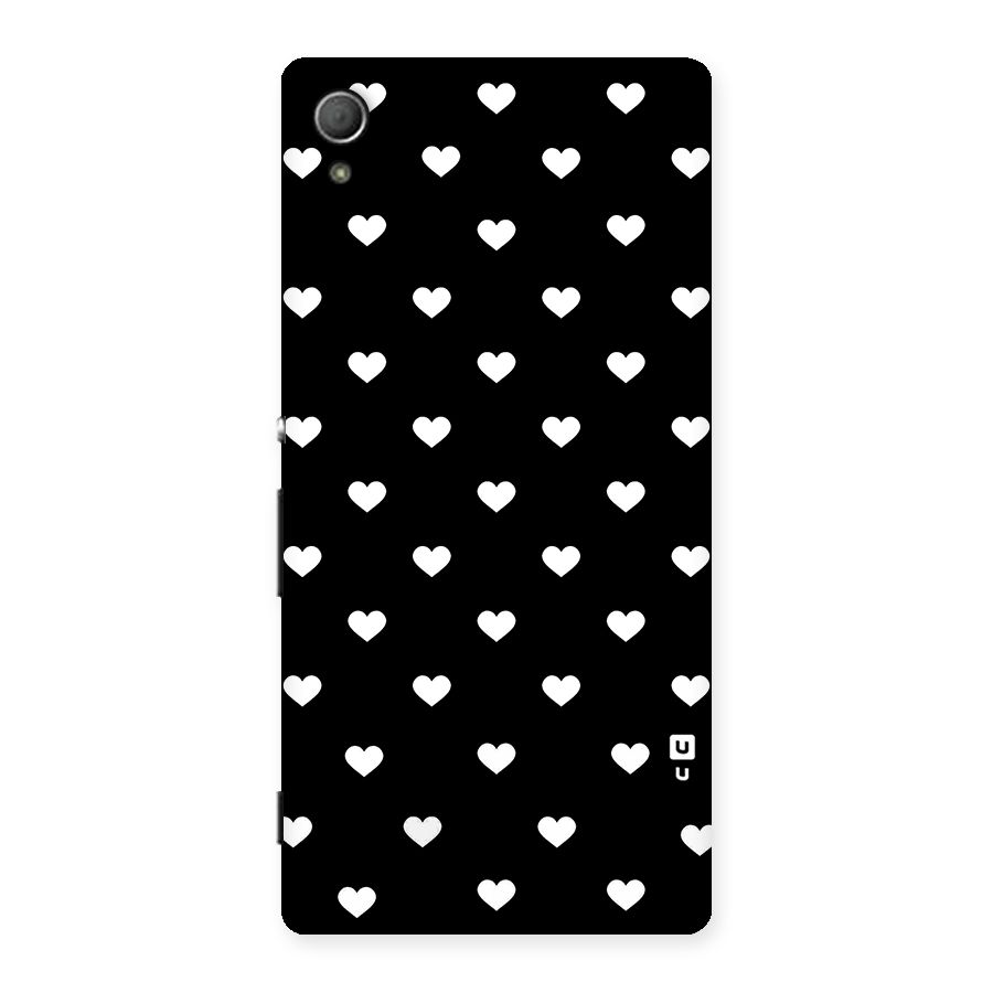 Seamless Hearts Pattern Back Case for Xperia Z4