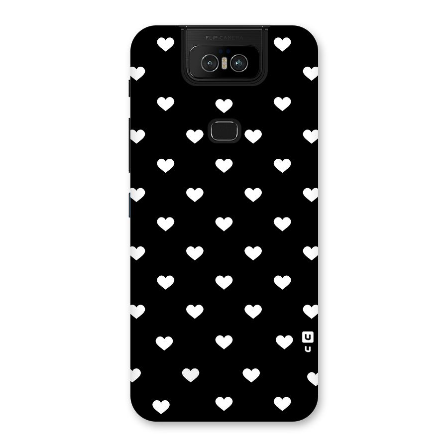 Seamless Hearts Pattern Back Case for Zenfone 6z